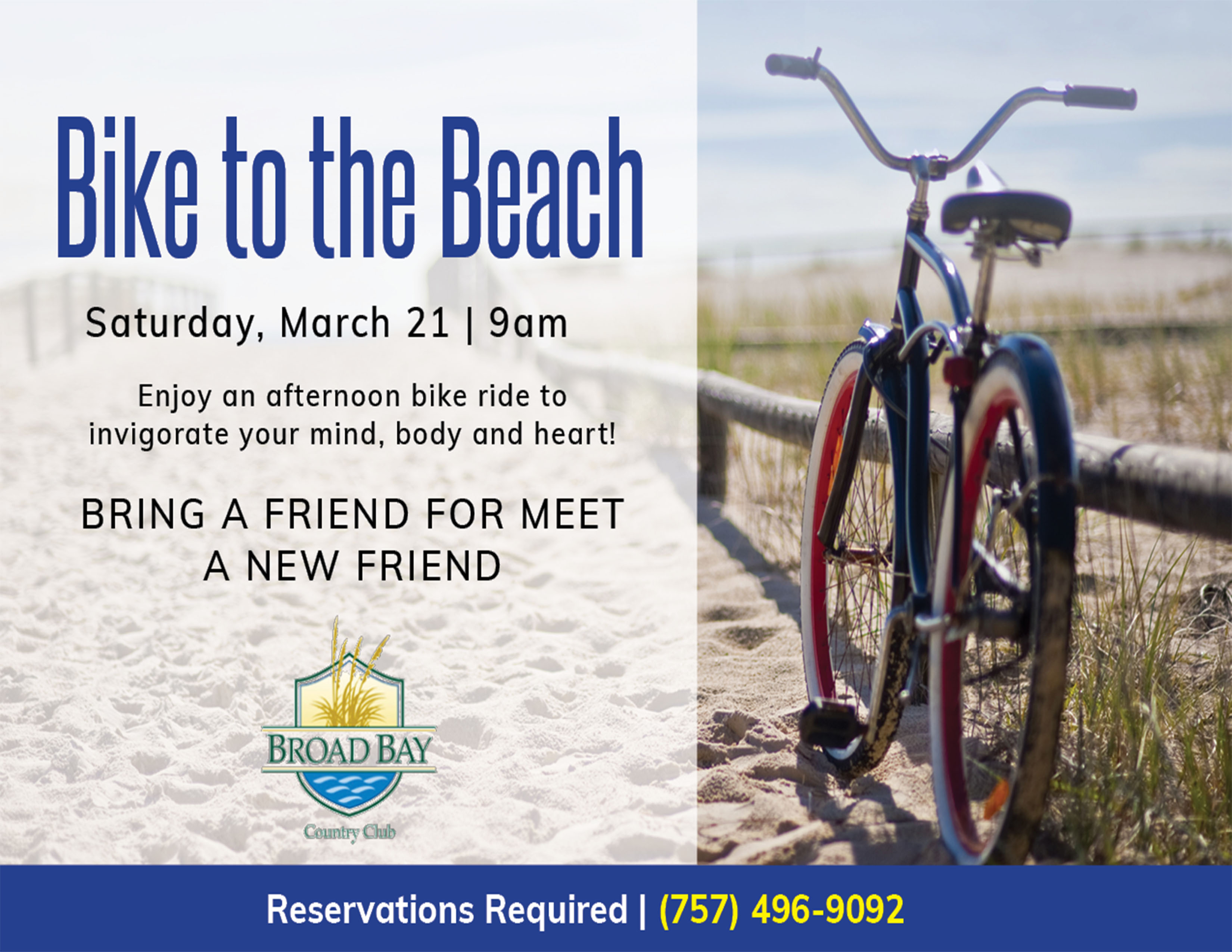 Bike to the Beach Broad Bay Country Club 20200321